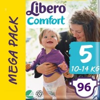 Фото - Підгузки Libero Comfort 5 / 96 pcs 