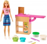 Lalka Barbie Noodle Bar Playset with Blonde Doll GHK43 