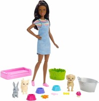 Zdjęcia - Lalka Barbie Play and Wash Pets FXH12 