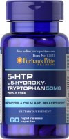 Фото - Амінокислоти Puritans Pride 5-HTP 50 mg 60 cap 