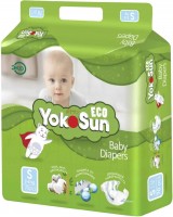 Фото - Підгузки Yokosun Eco Diapers S / 70 pcs 