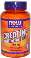 Kreatyna Now Creatine Monohydrate 750 mg 120 szt.