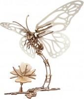 Zdjęcia - Puzzle 3D UGears Mechanical Butterfly 70081 