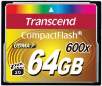 Zdjęcia - Karta pamięci Transcend CompactFlash 600x 64 GB