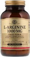Фото - Амінокислоти SOLGAR L-Arginine 1000 mg 90 tab 