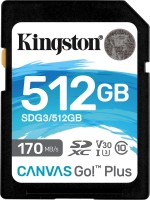 Карта пам'яті Kingston SDXC Canvas Go! Plus 512 ГБ