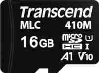 Фото - Карта пам'яті Transcend microSDHC 410M 16 ГБ