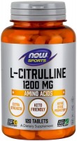 Амінокислоти Now L-Citrulline 1200 mg 120 tab 
