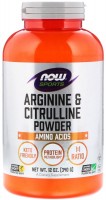 Фото - Амінокислоти Now Arginine and Citrulline Powder 340 g 