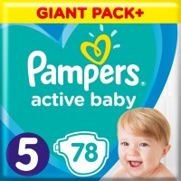 Фото - Підгузки Pampers Active Baby 5 / 78 pcs 