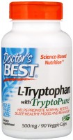 Амінокислоти Doctors Best L-Tryptophan 500 mg 90 cap 