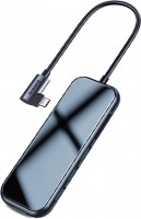 Кардридер / USB-хаб BASEUS Mirror USB-C to 3xUSB3.0+HDMI+SD/TF+PD 