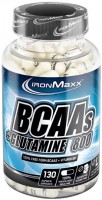 Фото - Амінокислоти IronMaxx BCAAs plus Glutamine 800 130 cap 