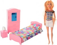 Zdjęcia - Lalka DEFA Princess Bedroom 8378 