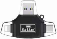 Zdjęcia - Czytnik kart pamięci / hub USB Earldom All in 1 Card Reader 