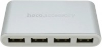 Zdjęcia - Czytnik kart pamięci / hub USB Hoco HB3 