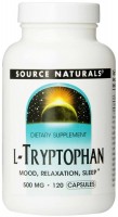 Zdjęcia - Aminokwasy Source Naturals L-Tryptophan 500 mg 120 cap 