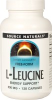 Фото - Амінокислоти Source Naturals L-Leucine 500 mg 240 cap 