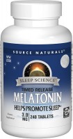 Zdjęcia - Aminokwasy Source Naturals Sleep Science Melatonin 3 mg 120 tab 