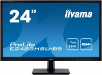 Фото - Монітор Iiyama ProLite E2483HSU-B5 24 "  чорний