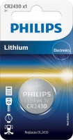 Акумулятор / батарейка Philips Minicells 1xCR2430 