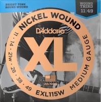 Струни DAddario XL Nickel Wound Third 11-49 