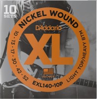 Струни DAddario XL Nickel Wound 10P 10-52 