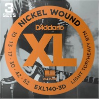 Струни DAddario XL Nickel Wound 3D 10-52 