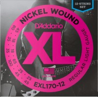 Struny DAddario XL Nickel Wound Bass 12-String 18-100 