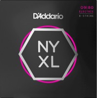 Struny DAddario NYXL Nickel Wound 8-String 9-80 
