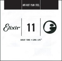 Zdjęcia - Struny Elixir Anti-Rust Plain Steel Single 11 