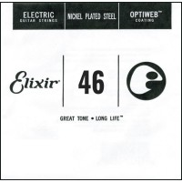 Фото - Струни Elixir Electric Optiweb Nickel Plated Steel Single 46 