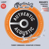 Struny Martin Authentic Acoustic Flexible Core 92/8 Phosphor Bronze 12-54 