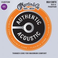 Struny Martin Authentic Acoustic Flexible Core Silk and Phosphor 11-47 