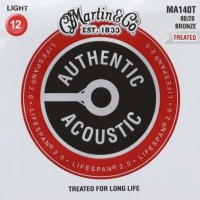 Струни Martin Authentic Acoustic Lifespan 2.0 Bronze 12-54 