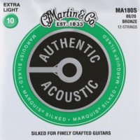 Struny Martin Authentic Acoustic Marquis Silked Bronze 12-String 10-47 