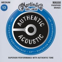 Струни Martin Authentic Acoustic SP Phosphor Bronze 13-56 