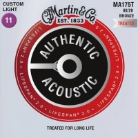 Струни Martin Authentic Acoustic Lifespan 2.0 Bronze 11-52 