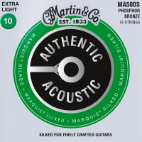 Струни Martin Authentic Acoustic Marquis Silked Phosphor Bronze 12-String 10-47 