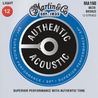 Струни Martin Authentic Acoustic SP Bronze 12-String 12-54 
