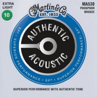 Струни Martin Authentic Acoustic SP Phosphor Bronze 10-47 