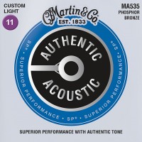 Фото - Струни Martin Authentic Acoustic SP Phosphor Bronze 11-52 