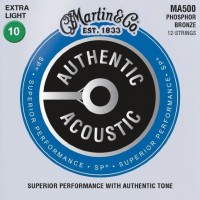 Struny Martin Authentic Acoustic SP Phosphor Bronze 12-String 10-47 