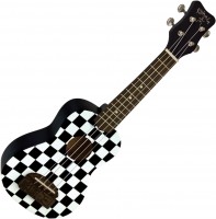 Zdjęcia - Gitara Kohala Tiki Uke Checkerboard Soprano Ukulele 