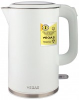 Фото - Електрочайник Vegas VEK-2088W 2200 Вт 1.7 л  білий