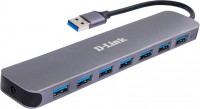 Zdjęcia - Czytnik kart pamięci / hub USB D-Link DUB-1370 