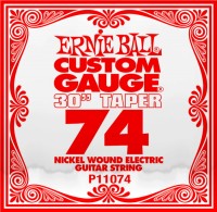 Фото - Струни Ernie Ball Single Nickel Wound 74 XL 