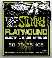 Struny Ernie Ball Slinky Flatwound Bass 50-105 