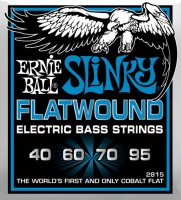 Струни Ernie Ball Slinky Flatwound Bass 40-95 