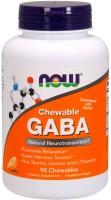 Амінокислоти Now GABA Chewable 90 tab 